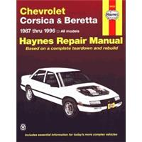Reparaturanleitung Chevy Beretta & Corsica 1987-1996