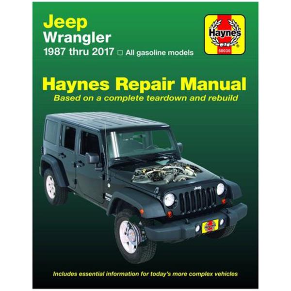 Reparaturanleitung Jeep Wrangler 1987-2017