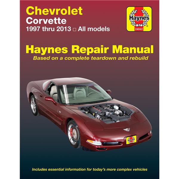 Reparaturanleitung Chevrolet Corvette 1997-2013 #16-1425