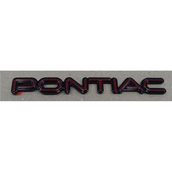 Schriftzug "Pontiac" (rot)